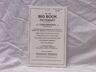 The Little Big Book Dictionary and Concordance