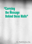 Carrying the Message Behind these Walls DVD