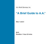 A Brief Guide to A.A. CD
