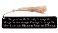 Serenity Leatherette Bookmark