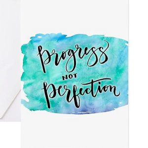Progress Not Perfection