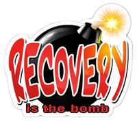 Recovery Bomb Sticker