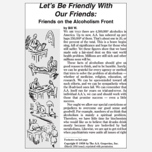 Lets Be Friendly With Our Friends