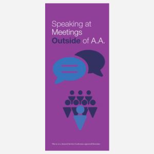 Speaking at Meetings Outside A.A.