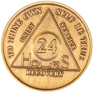 24 Hour Bronze Medallion