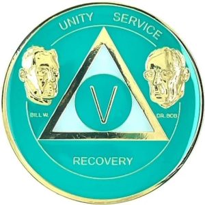 Founders Turquoise Colored Medallion