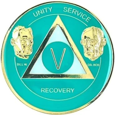 Founders Turquoise Colored Medallion