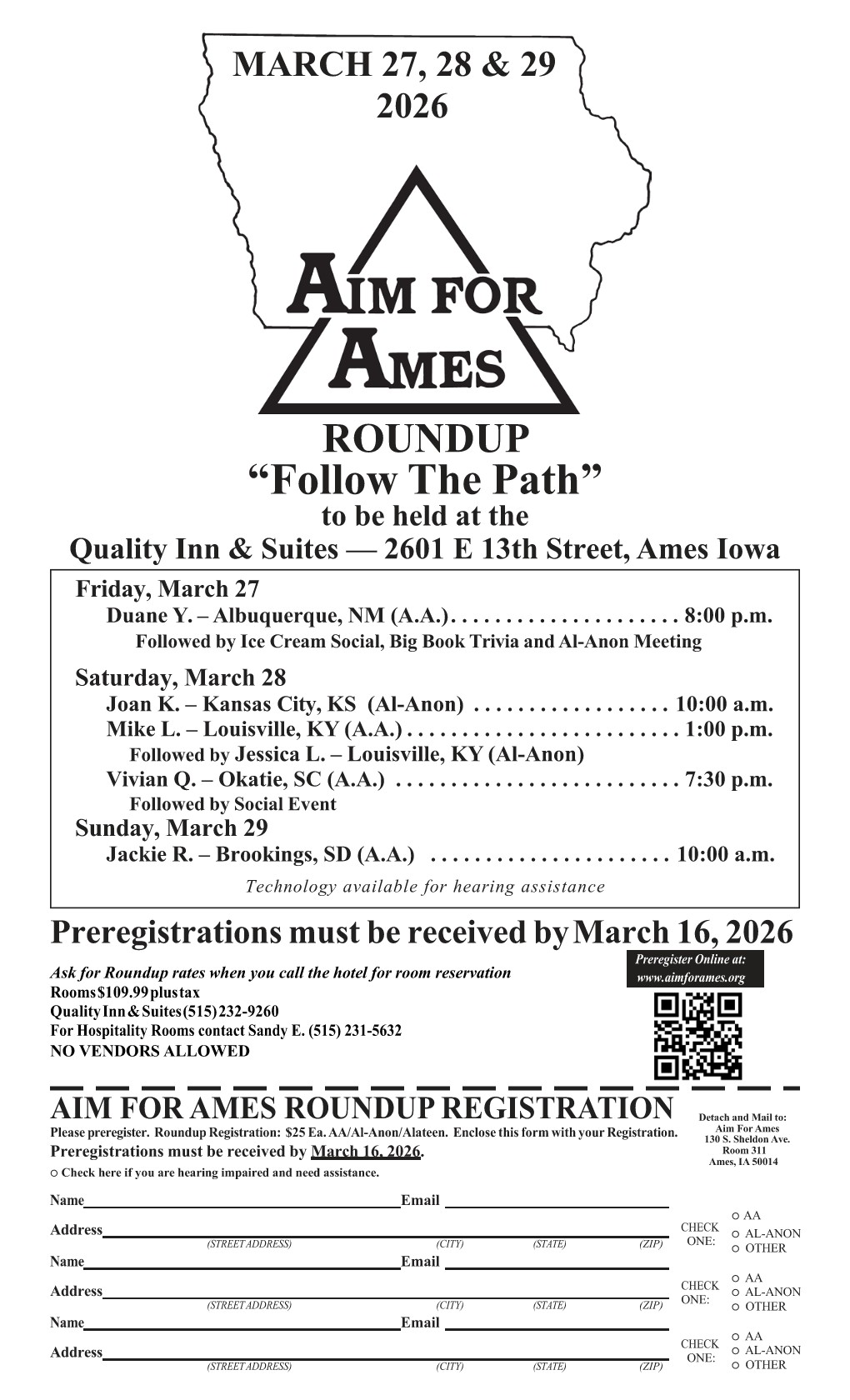 Aim for Ames Roundup – Ames, IA | OmahaAA.org