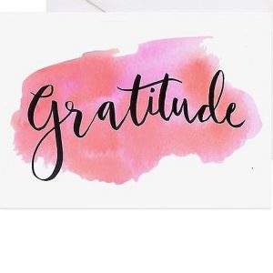 Gratitude