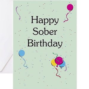 Happy Sober Birthday