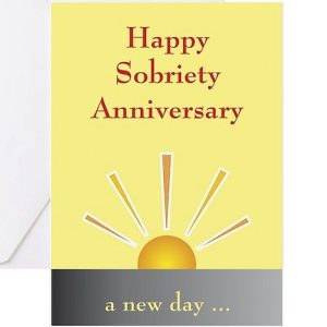 Happy Sobriety Anniversary